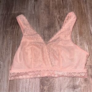 B.tempt'd rose Smoke Net Perfection Bralette sz Med
